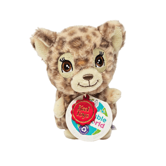 Adoptable World Mini Snow Leopard 10cm