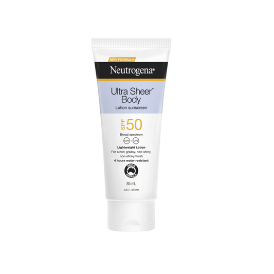 Neutrogena Ultra Sheer Body Lotion SPF 50 85mL