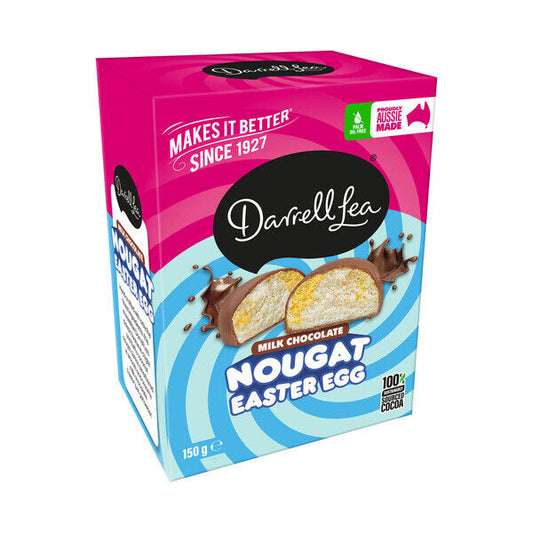 Darrel Lea Nougat Milk Chocolate Easter Egg 150g