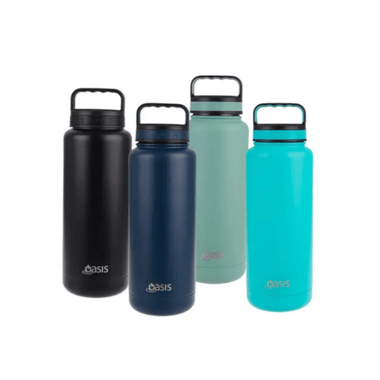Oasis Stainless Steel Titan Double Wall Insulated Drink Bottle 1.2L