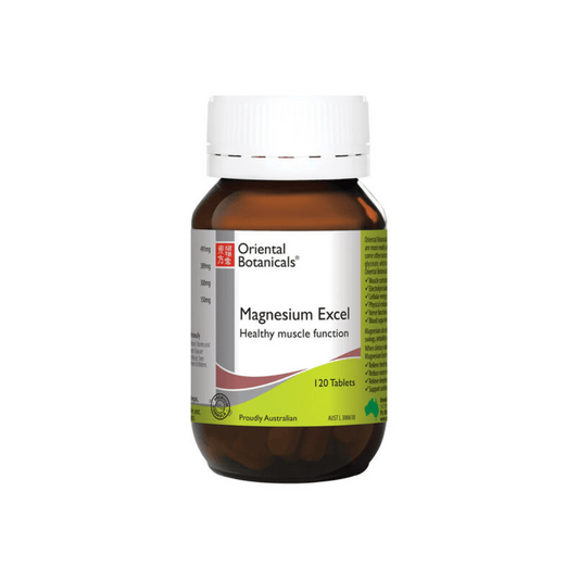 Oriental Botanicals Magnesium Excel 120 Tablets