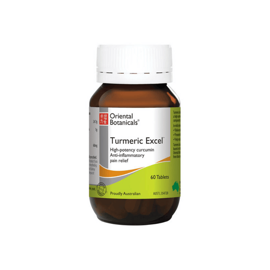Oriental Botanicals Turmeric Excel 30/60 Tablets