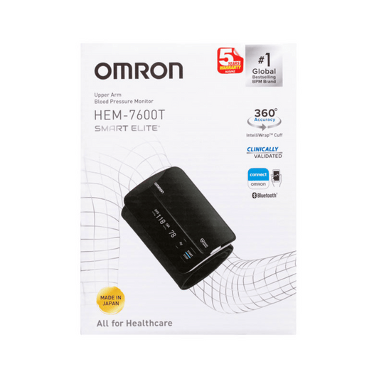 Omron Smart Elite BP Monitor HEM7600T Bluetooth