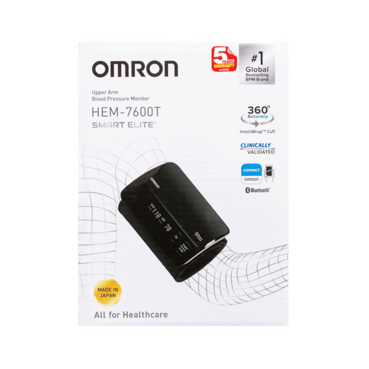 Omron Smart Elite BP Monitor HEM7600T Bluetooth