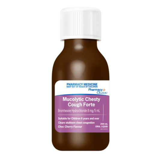 Pharmacy Choice Mucolytic Chesty Cough Forte 200mL