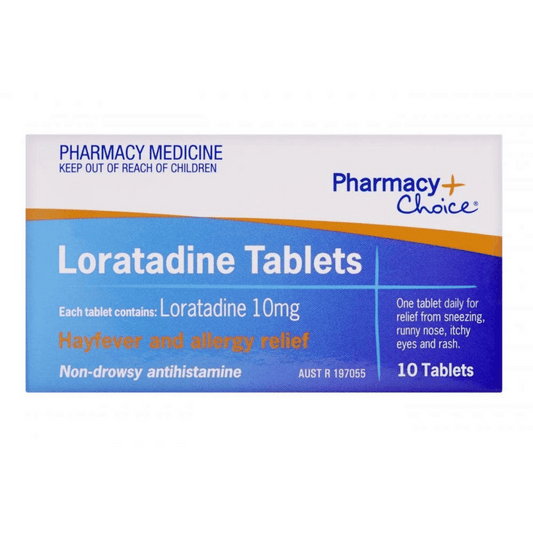 Pharmacy Choice Loratadine 10 Tablets **EXPIRY 2/26**