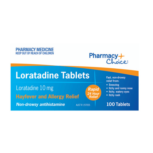 Pharmacy Choice Loratadine 100 Tablets **EXPIRY 3/26**