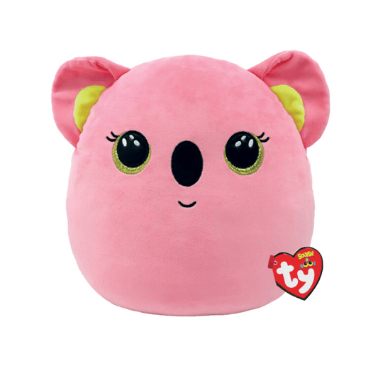 Ty Squishy Beanies Pink Koala Poppy
