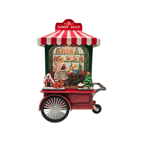 Christmas Water Lantern Santa Gift Shop