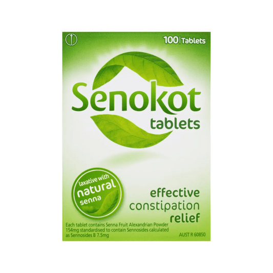 Senokot Constipation Relief 100 Tablets
