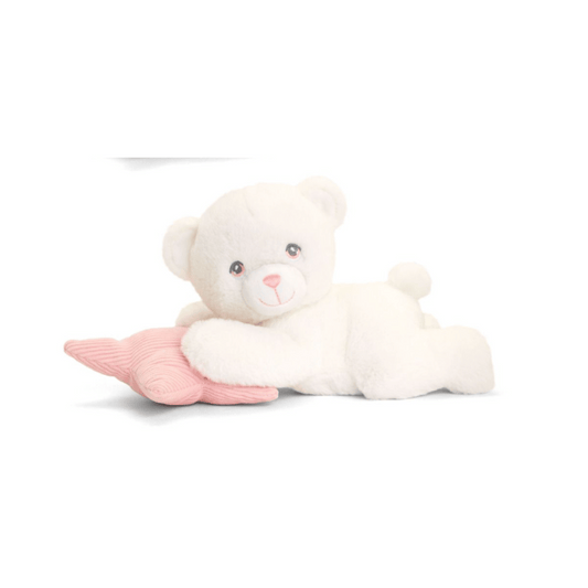 Plush Sleepy Bear Pink 20cm