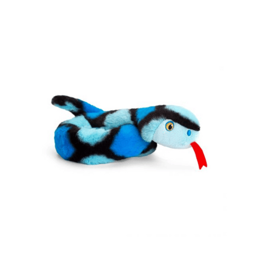 Snake Coiled Blue 65cm