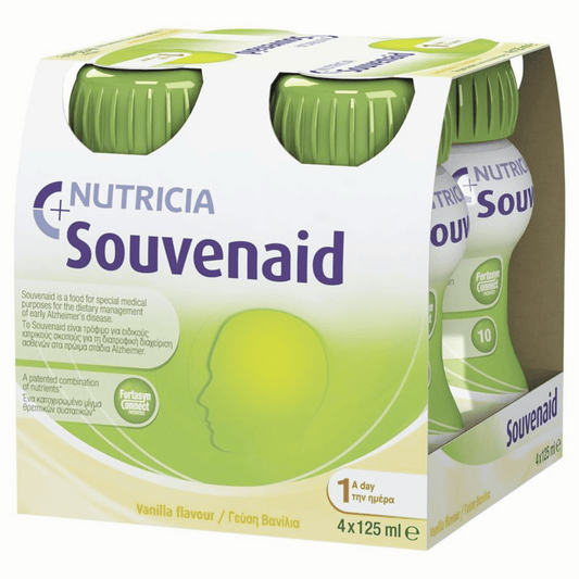 Souvenaid Liquid Vanilla 125mL 4 Pack