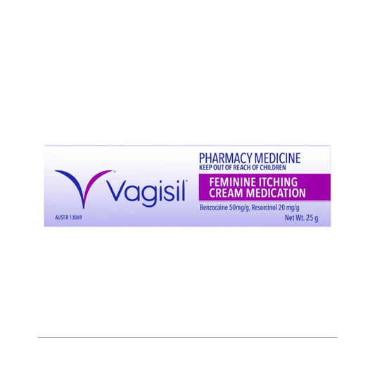 Vagisil Feminine Itching Cream Medication 25g