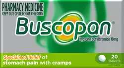 Buscopan 10mg 20 Tablets