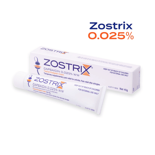 Zostrix 0.025% 45g **EXPIRY 12/25**