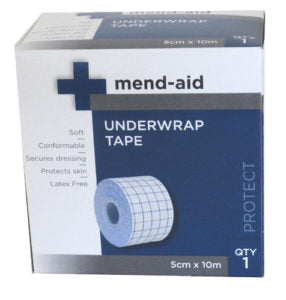 Mend-Aid Underwrap Tape 5cm x 10cm