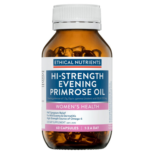 Ethical Nutrients Hi-Strength Evening Primrose Oil 60 Capsules