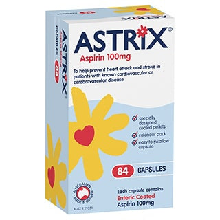 Astrix 100mg 84 Capsules