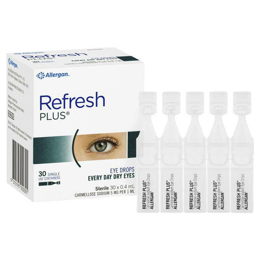 Refresh Plus Lubricant Eye Drops 0.4ml x 30 Vials