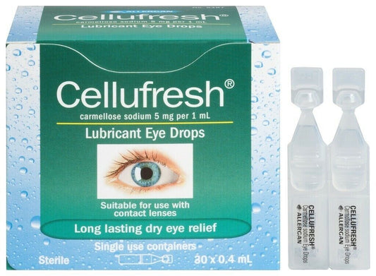 Cellufresh Lubricant Eye Drops 0.4 ml x 30 Vials