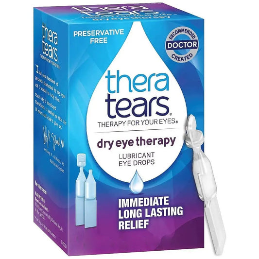 TheraTears Dry Eye Therapy Lubricant Eye Drops 0.6ml x 25 Vials