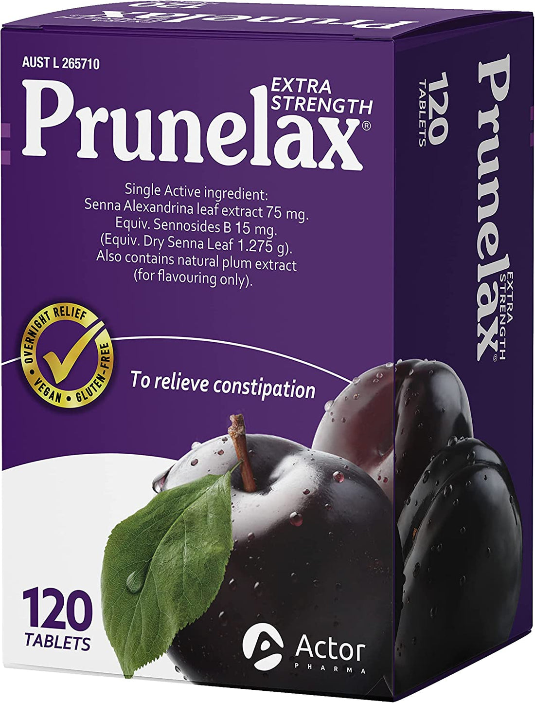 Prunelax Extra Strength 120 Tablets | Specialist Clinic Pharmacy