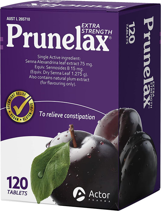 Prunelax Extra Strength 120 Tablets