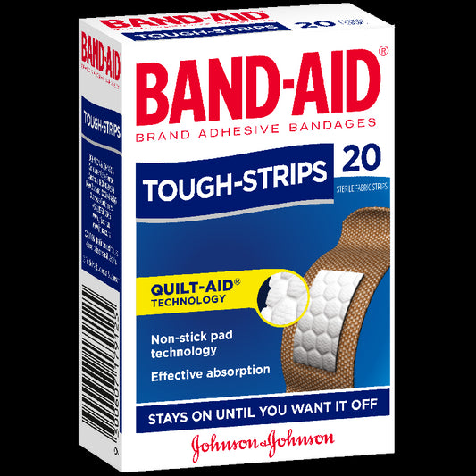 Band-Aid Tough Strips Regular 20 Strips