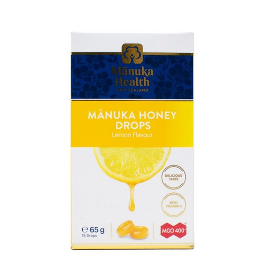 Manuka Honey Drops Lemon Flavour 15 pack
