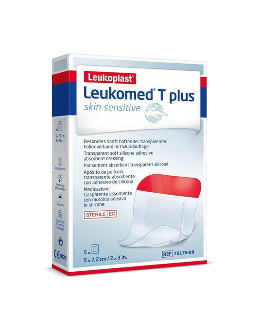 Leukoplast Leukomed T Skin Sensitive Film Dressing Size 7.2cm