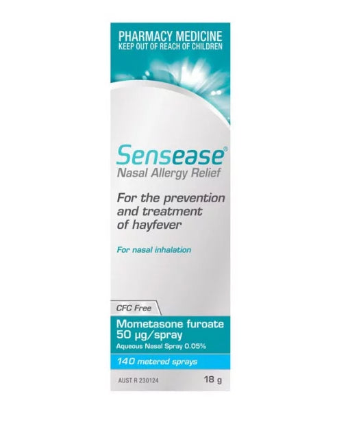Sensease Nasal Allergy Spray 18g 140 Sprays