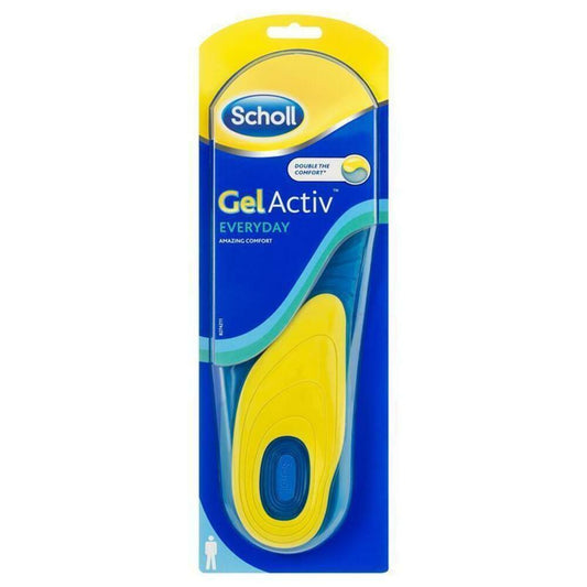 Scholl Gel Active Everyday Mens Size 7-12