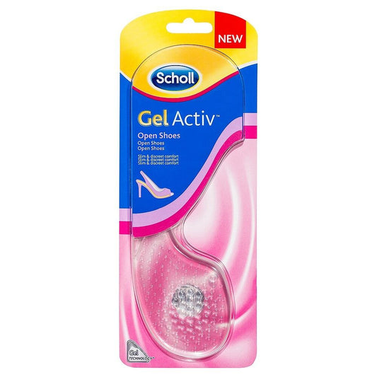 Scholl Gel Activ Open Shoes Insole Womens Size 4 -8