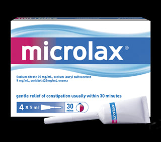 Microlax Enema 5ml Tubes 4Pk