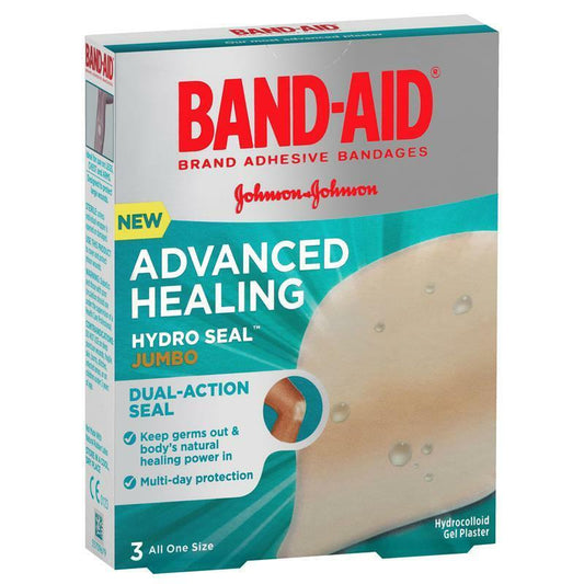 Band-Aid Advanced Healing Hydro Seal Jumbo 3 Pack