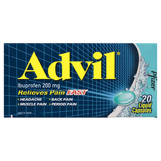 Advil Liquid Capsules 20 Pack