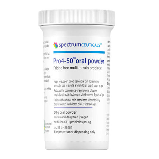 SPECTRUMCEUTICALS PRO4-50 ORAL POWDER 50G