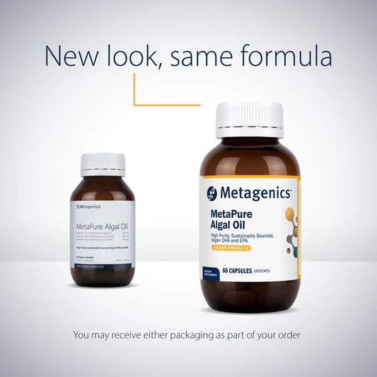 Metagenics Metapure Algal Oil 60 Capsules