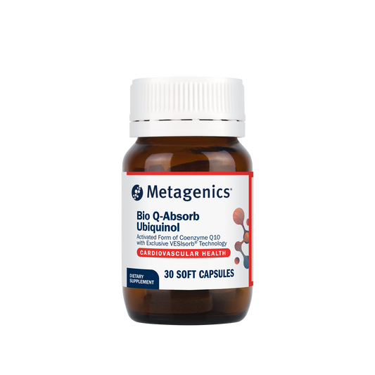 Metagenics Bio Q-Absorb Ubiquinol 30 Capsules