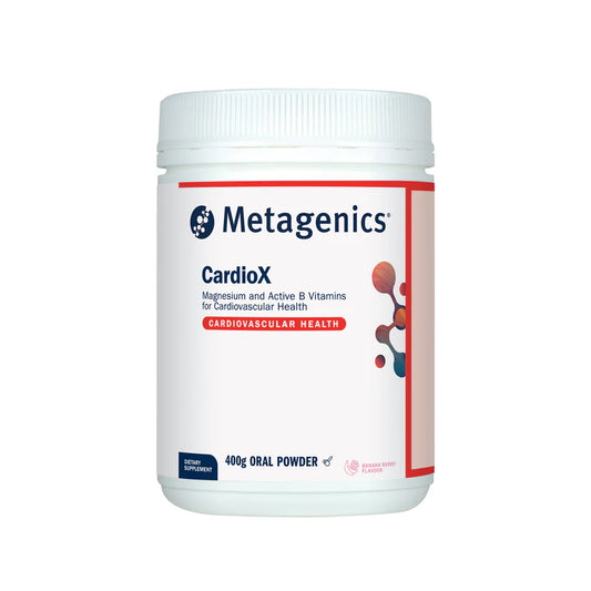 Metagenics Cardiox Banana Berry Flavour 400 g Oral Powder