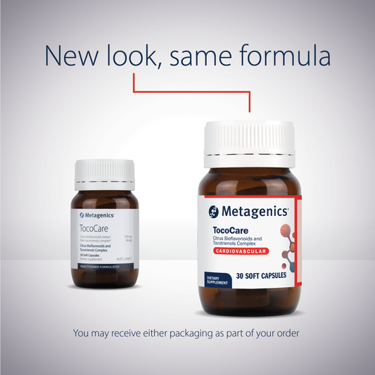 Metagenics Tococare 30 Capsules