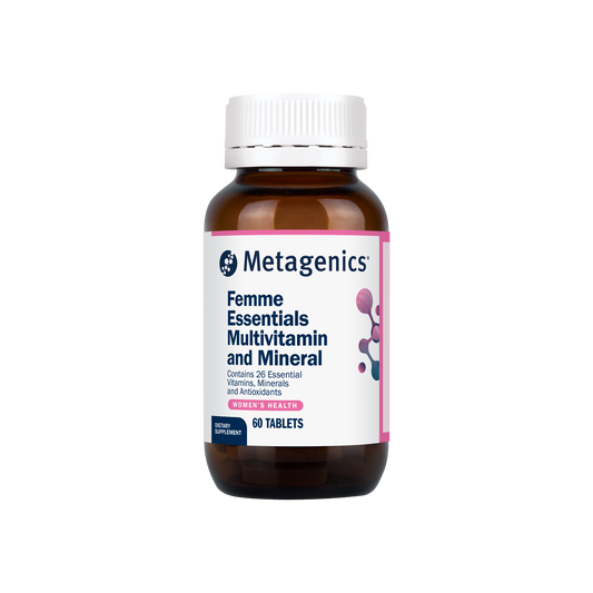 Metagenics Femme Essentials Multivitamin & Mineral 60/120 Tablets