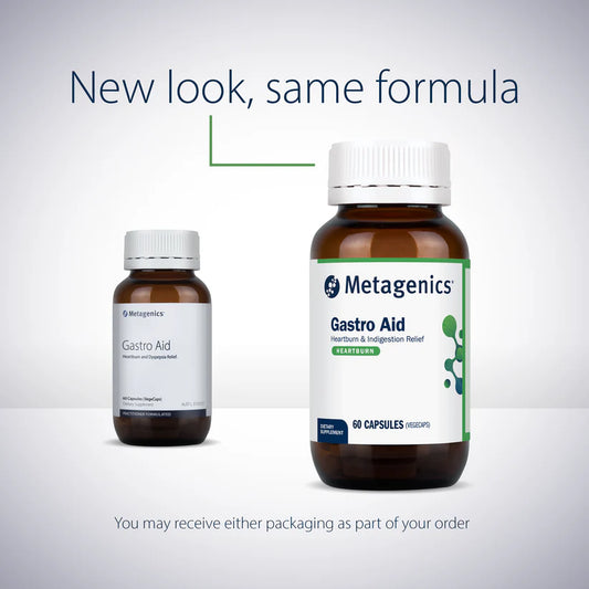 Metagenics Gastro Aid 60 Capsules