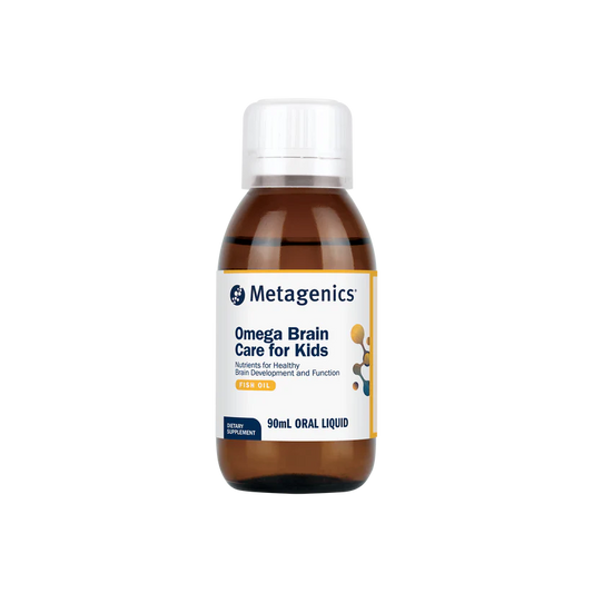 Metagenics Omega Brain Care For Kids Peppermint Flavour 90ml Oral Liquid