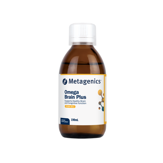 Metagenics Omega Brain Plus Peppermint Flavour 190ml Oral Liquid