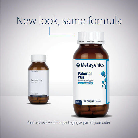 Metagenics Paternal Plus 120 Capsules