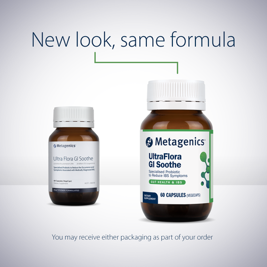 Metagenics Ultra Flora GI Soothe 60 Capsules
