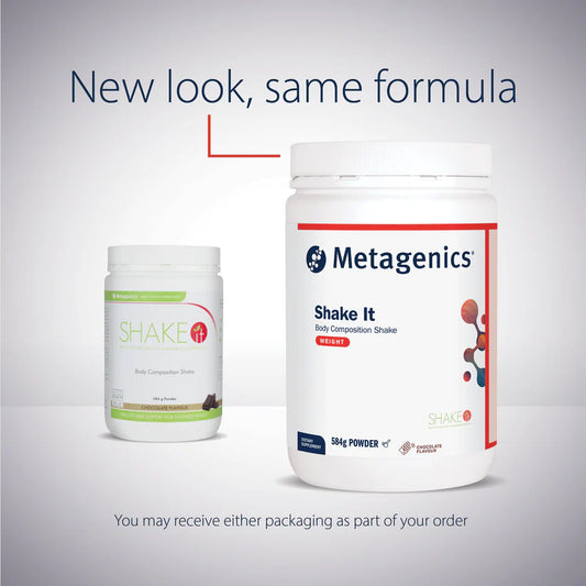 Metagenics Shake It Chocolate Flavour 584 g Oral Powder