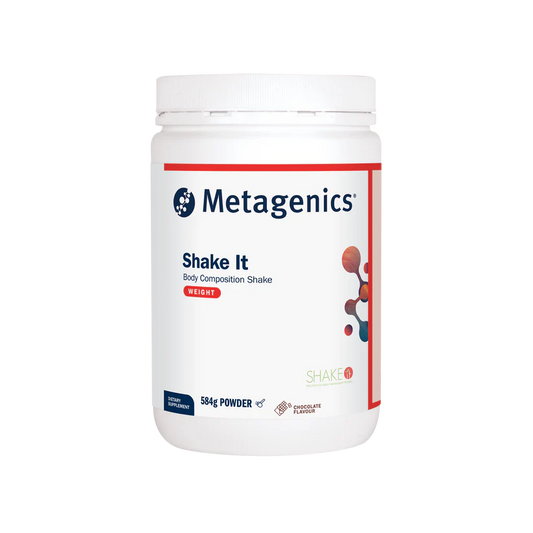 Metagenics Shake It Chocolate Flavour 584 g Oral Powder